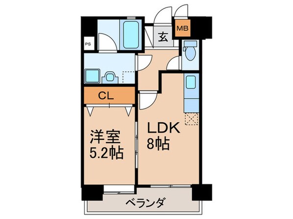 エクセレント東町の物件間取画像